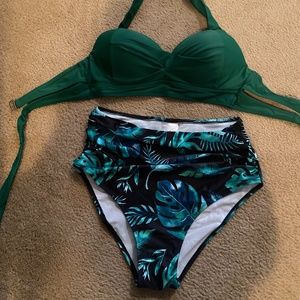 Small floral bikini
